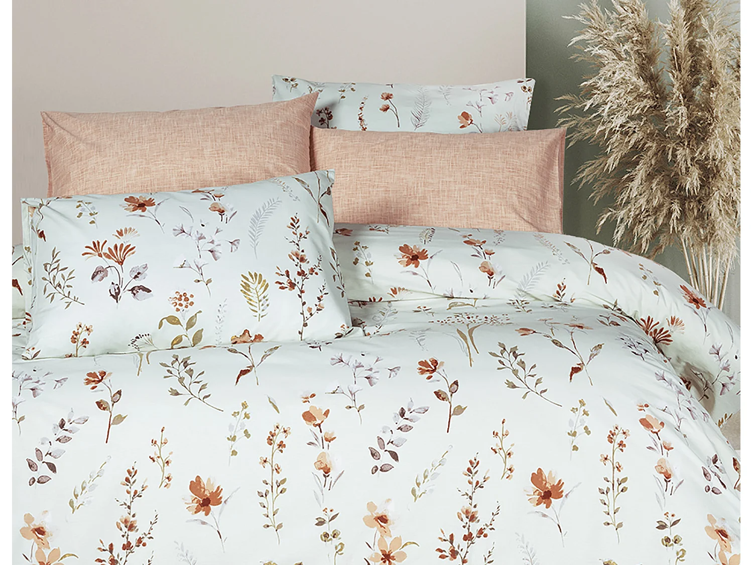 Jogo de cama para 2 pessoas 1 capa de edredão 200x200 cm+2 Fronhas 65x65 cm algodão