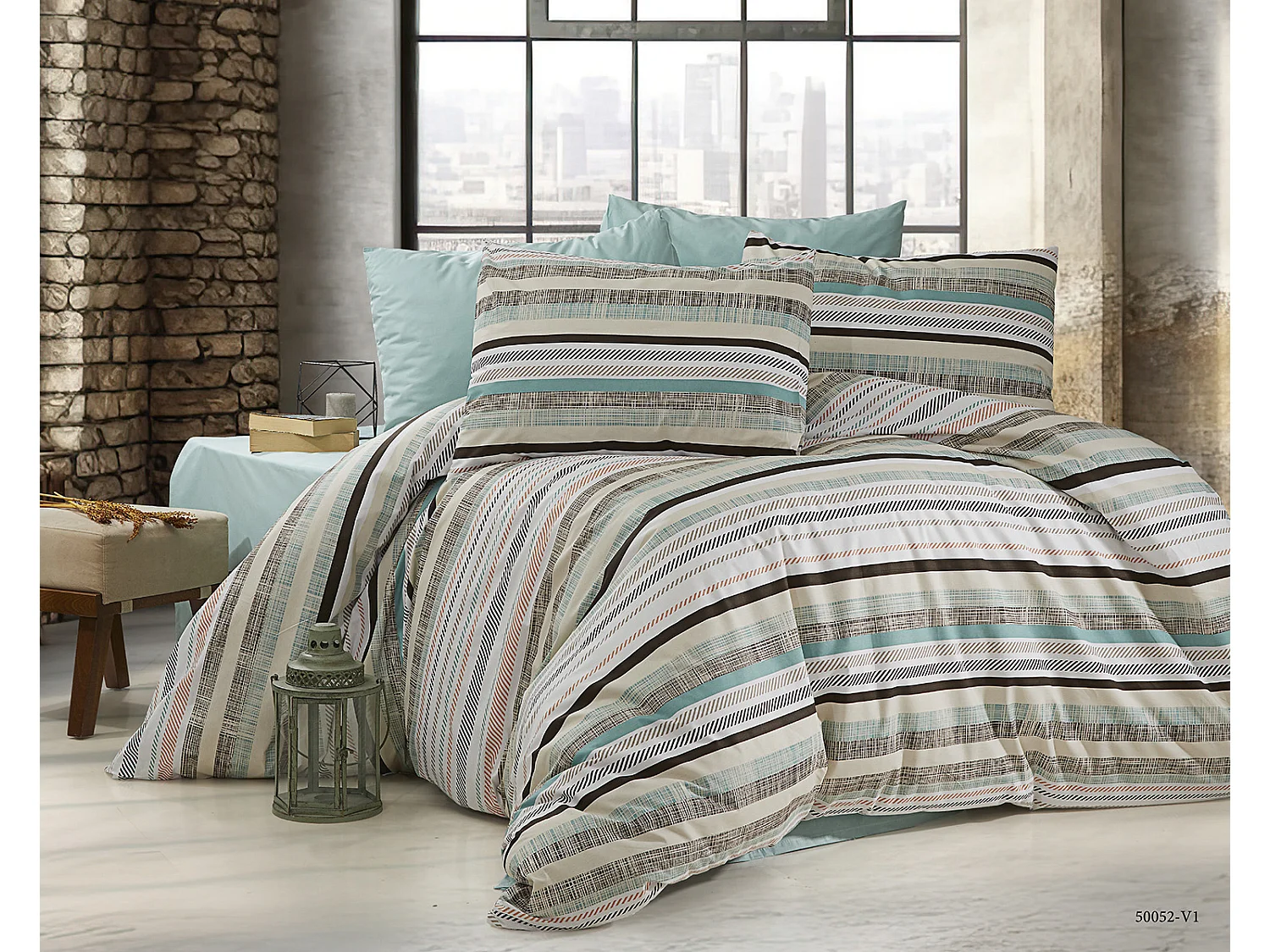 Jogo de cama 1 pessoa 1 capa de edredão 140x200 cm+ 1 Fronha 65x65 cm algodão