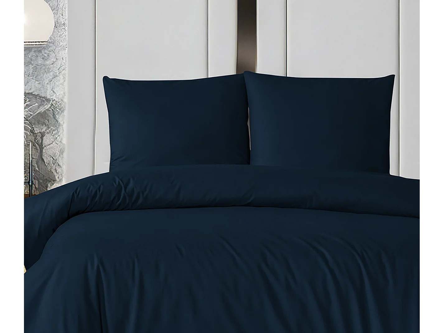 Jogo de cama para 2 pessoas 1 capa de edredão 240x220 cm+2 Fronhas 65x65 cm algodão