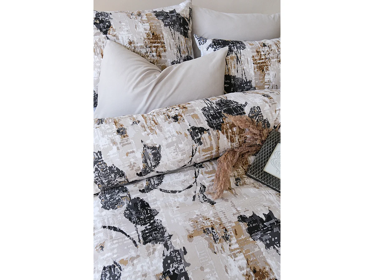 Jogo de cama para 2 pessoas 1 capa de edredão 200x200 cm+2 Fronhas 65x65 cm algodão