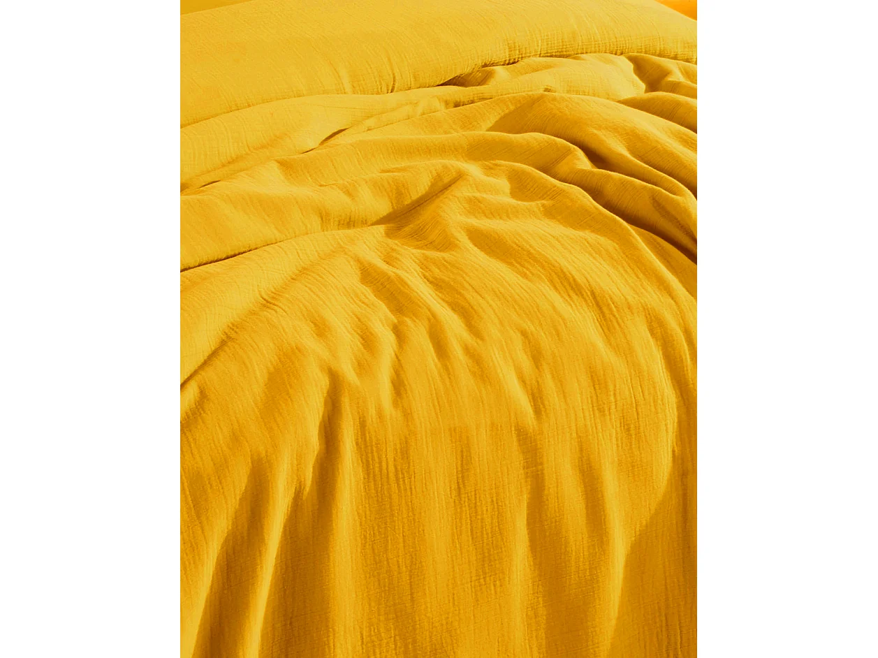 Hoeslaken 160x200 cm katoen gaas mousseline