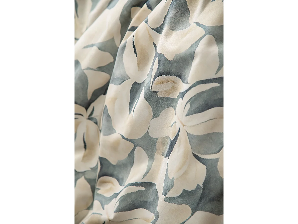 Bettwäschegarnitur 240x220 cm+2 Kopfkissenbez 63x63 cm-Baumwollsatin