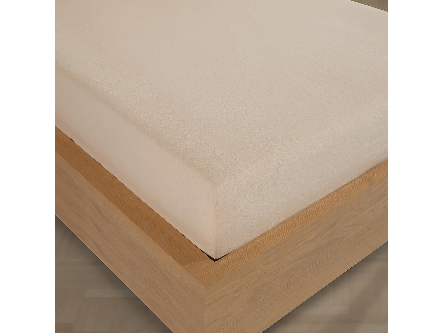 Hoeslaken 140x190 cm in katoenen flanel