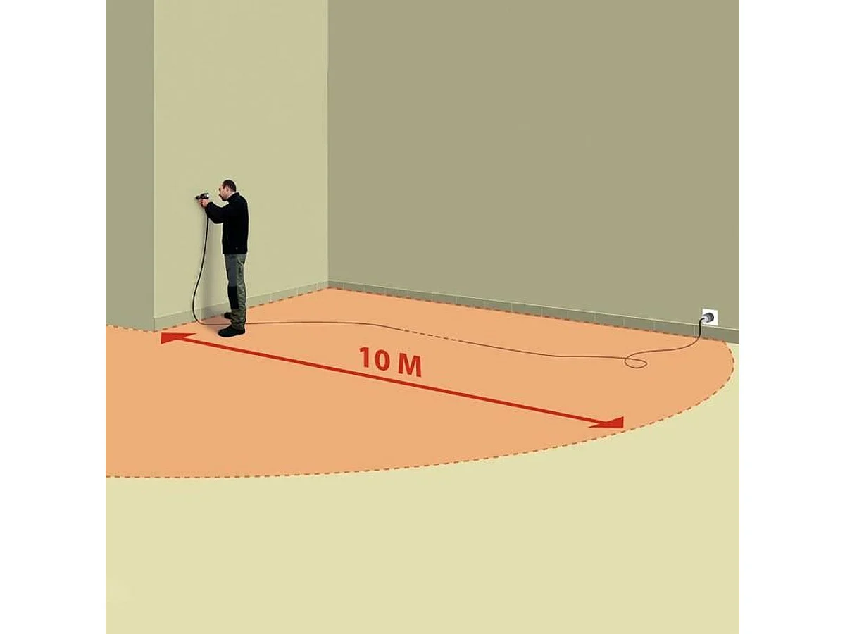 Atornillador eléctrico con cable FARTOOLS PVF 280 250W, 23 ajustes de par, 14 Nm, portabrocas de 10 mm, mango soft-grip