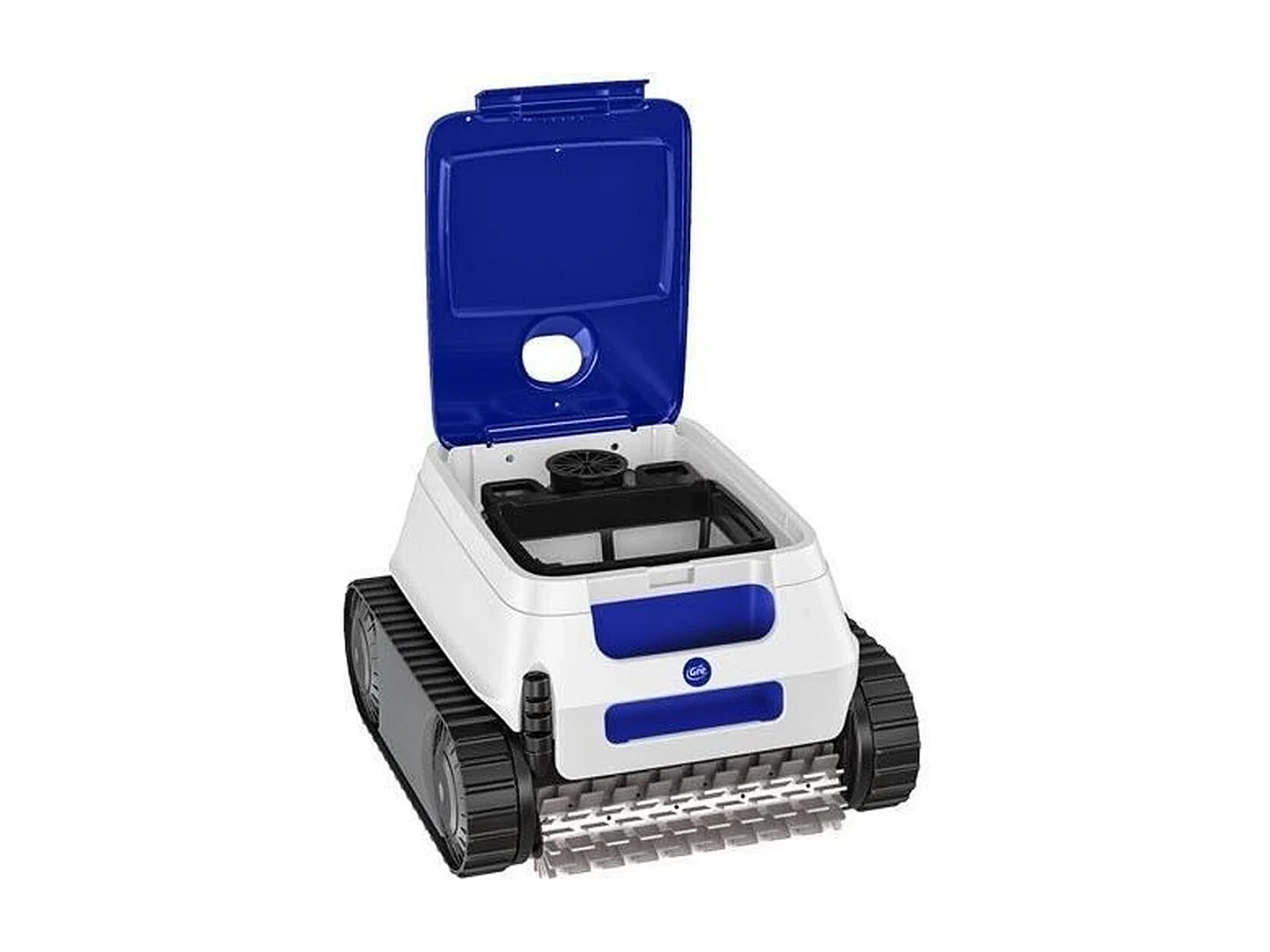 Robot de piscine automatique GRE ER 230 pour fond, parois et ligne d'eau, blanc