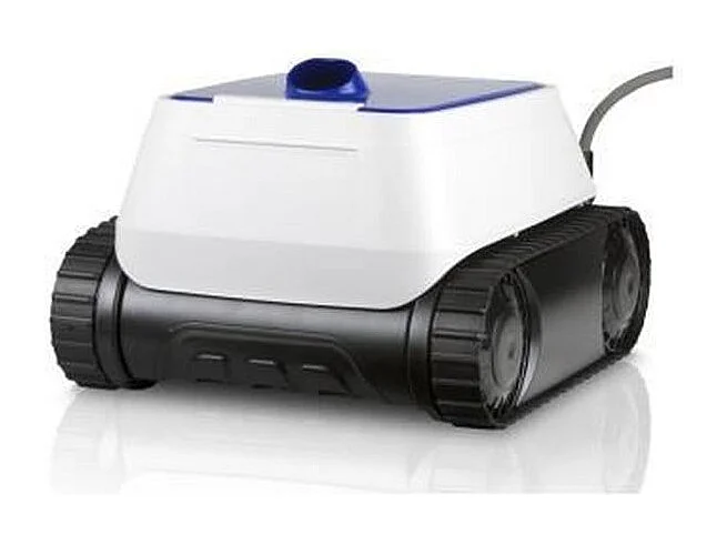 Robot de piscine automatique GRE ER 230 pour fond, parois et ligne d'eau, blanc