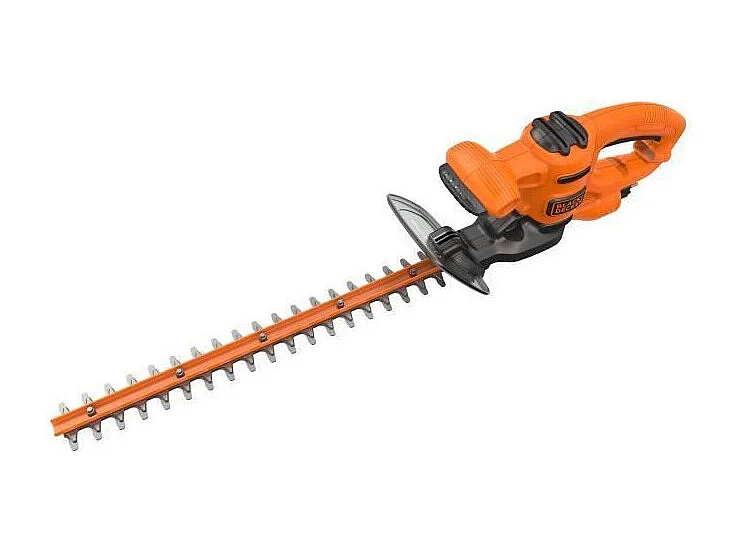Nożyce do żywopłotu przewodowe BLACK+DECKER BEHT201 45 cm, 420W, ostrze diamentowe, cięcie 16 mm, ergonomiczna rękojeść