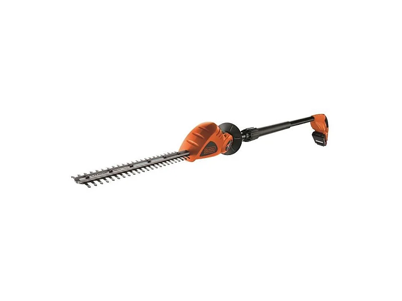 BLACK+DECKER Taille-Haie Longue Portée 43 cm 18V 2 Ah GTC1843L20-QW - Lames Affutées Au Diamant