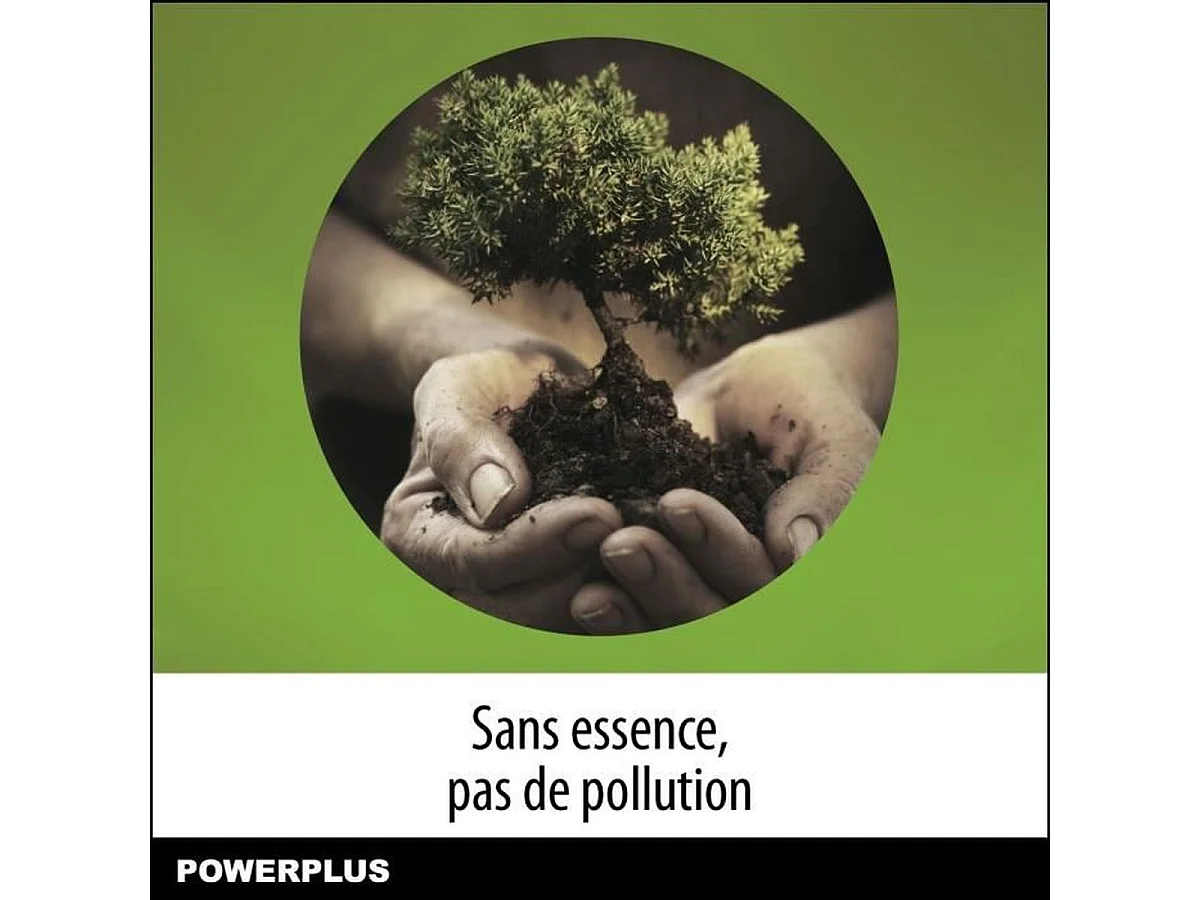 Bezprzewodowe nożyce do żywopłotu 20V POWDPG7531 - Ostrze dwustronne 58 cm, rozstaw zębów 18 mm, lekkie 2,03 kg, bezpieczeństwo dwuręczne