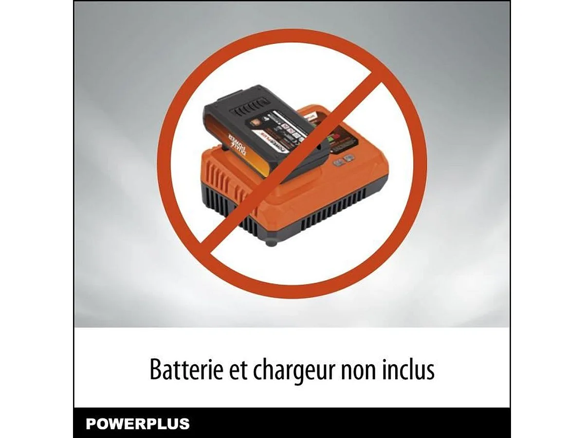 Bezprzewodowe nożyce do żywopłotu 20V POWDPG7531 - Ostrze dwustronne 58 cm, rozstaw zębów 18 mm, lekkie 2,03 kg, bezpieczeństwo dwuręczne