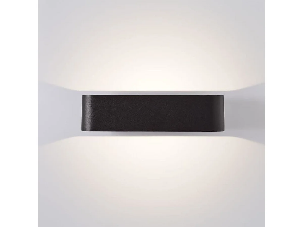 Applique extérieure - BRILLIANT - GOLDA - LED - Noir - IP54