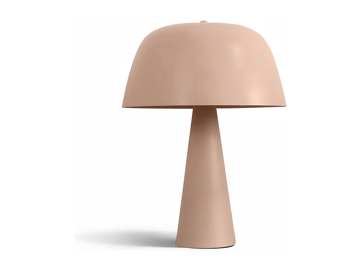 Now's Home - Lampe à Poser En Métal Nude Mat 30x30x40cm Kalysta