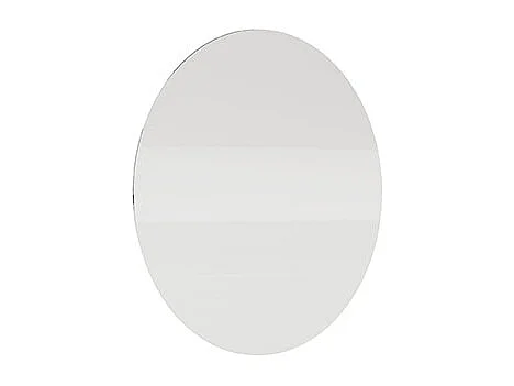 Miroir Rond En Fil Poli