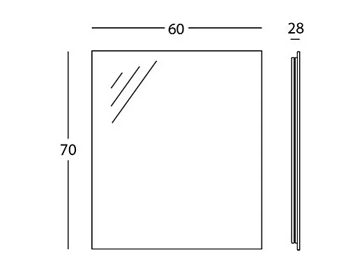 Spiegel Met Gepolijste Rand
