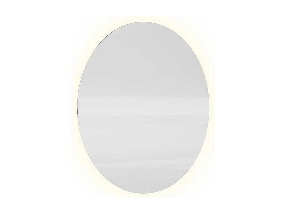 Fil Poli Miroir Rond Lumières Led Rétroéclairées