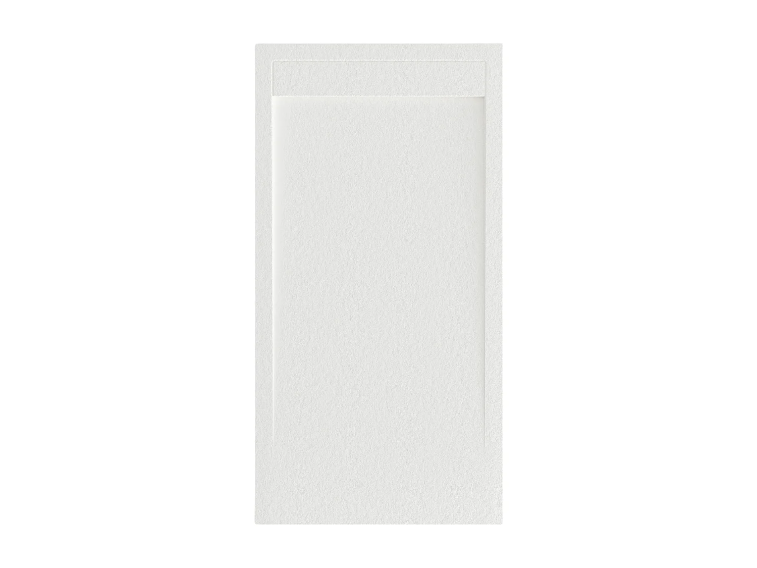 Plato de Ducha Modelo Venecia – Textura Pizarra y Extraplano – Blanco (RAL 9003) 80x90 cm – Incluye Válvula Desagüe y Rejilla