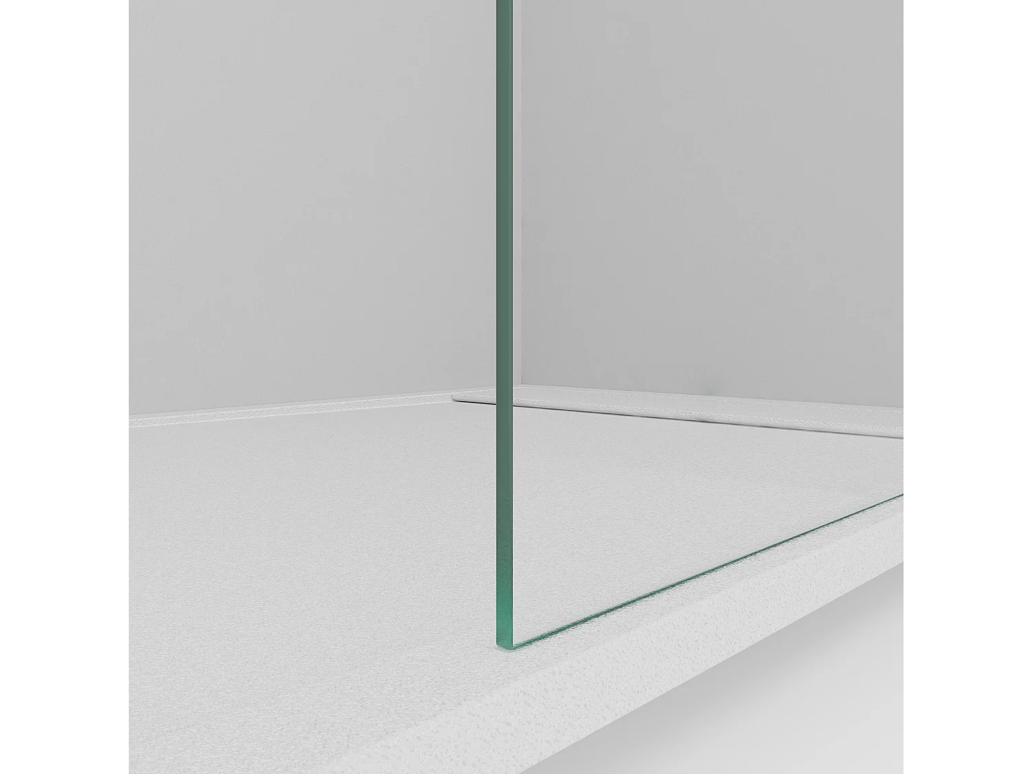 Mampara de Ducha Fija con Cristal Templado 8 mm Antical - Barra Extensible Acero Inoxidable - 60x200 cm Perfil Cromo Brillo Resistente y Duradera