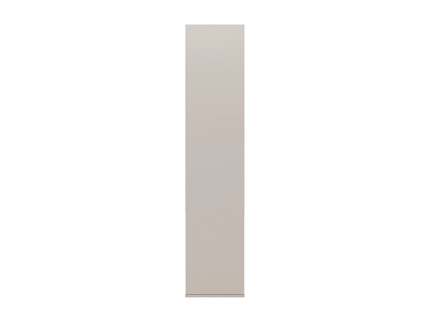 Armoire 1 porte pour lit escamotable - L50 cm - Beige - NILODIA
