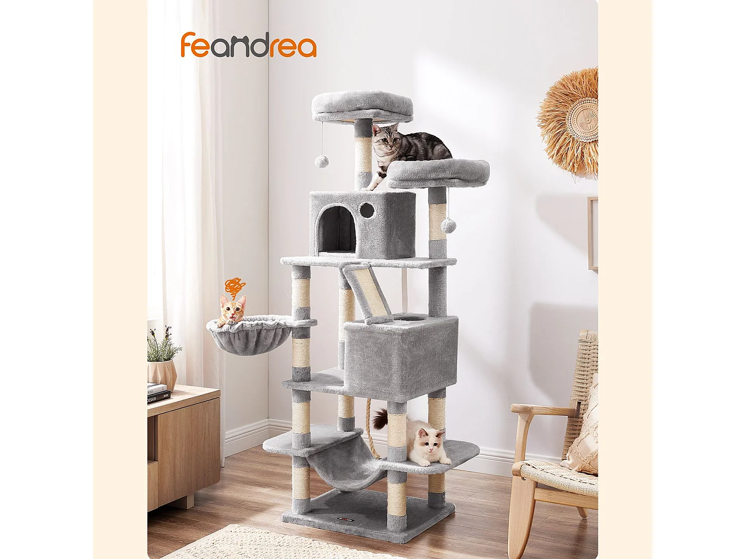 FEANDREA kattetræ PCT165W01