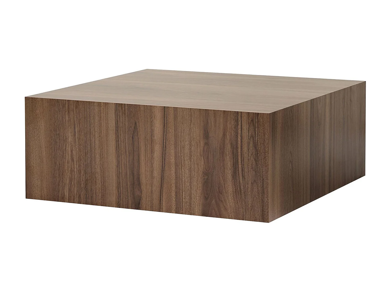 MDF salontafel "Prizma" - 90 x 90 x 35 cm - Notelaar