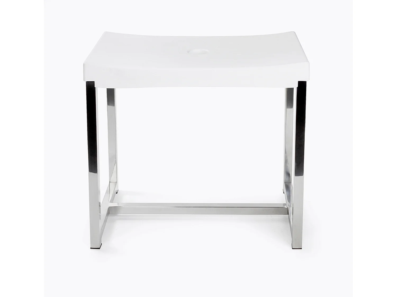 Tabouret de douche 100% inox de salle de bain - SUEDE