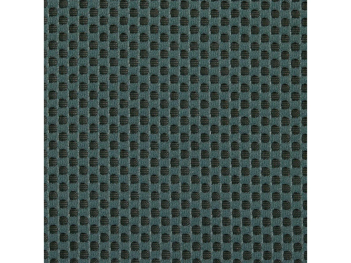 Lot de 4 chaises en tissu texturé maille 3D bleu - ELECTRON