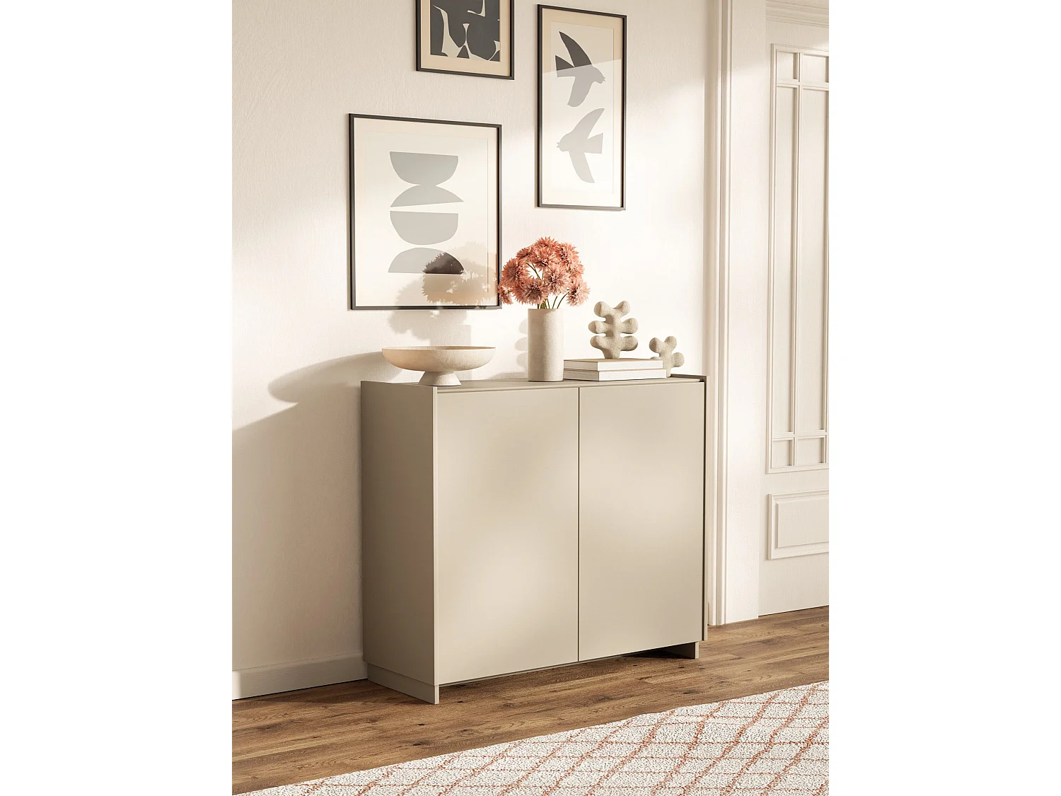 Dressoir 2-deurs - Kasjmier - 103 cm - MAGRO