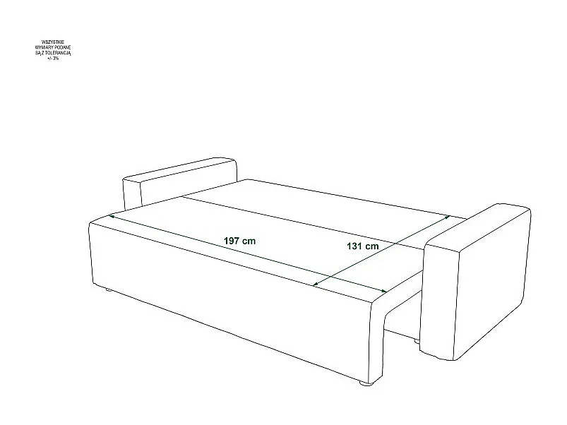 Ensemble de canapés 3+1+1 convertible AMBRI en velours côtelé