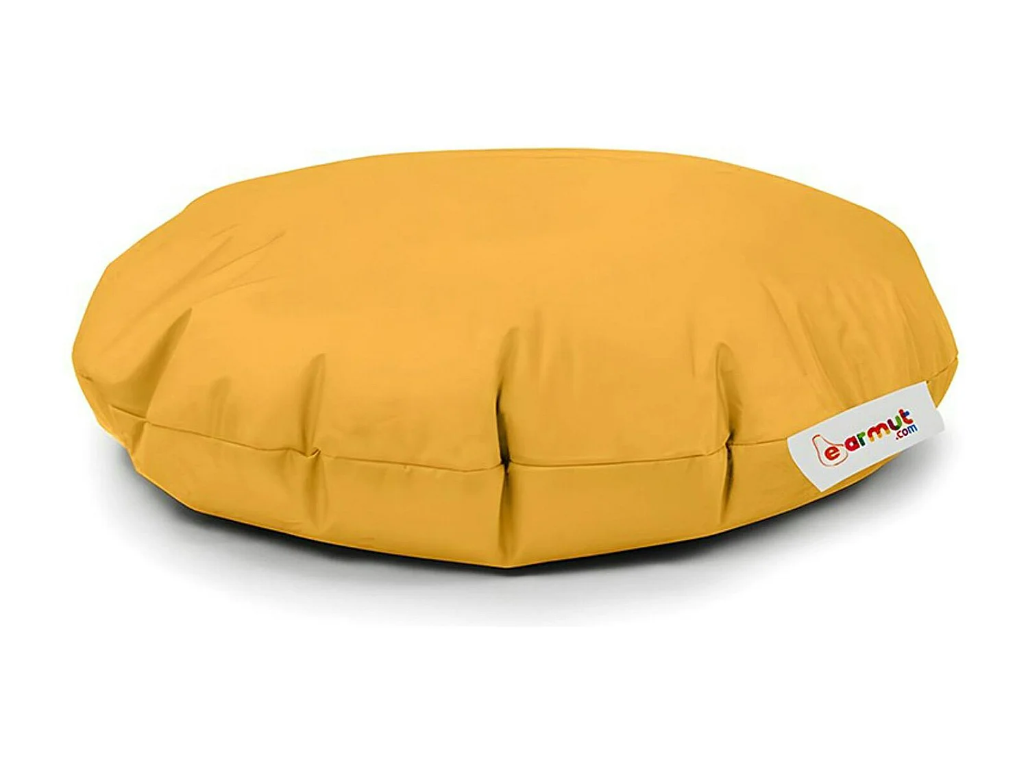 Pouf extérieur imperméable jaune ARTA