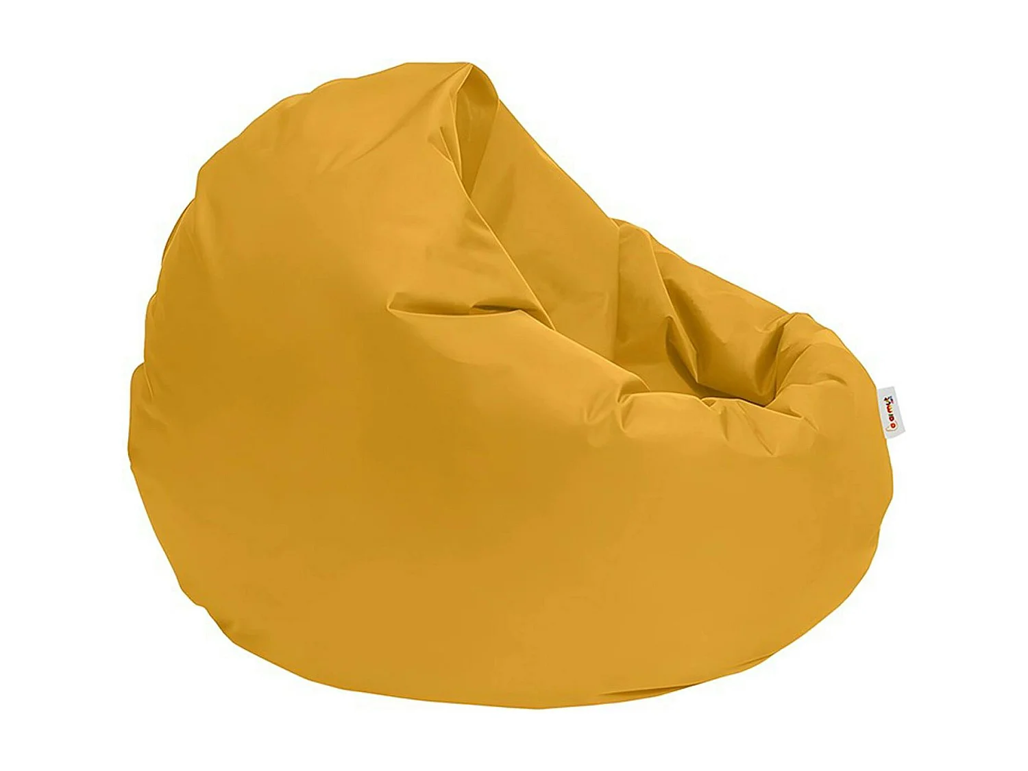 Pouf extérieur imperméable jaune ARTA