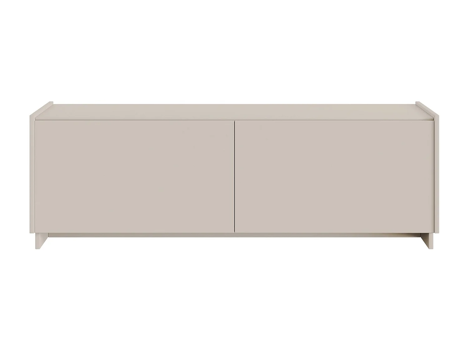 TV-Lowboard hängend oder stehend - 2-türig - Kaschmirgrau - 140 cm - MAGRO