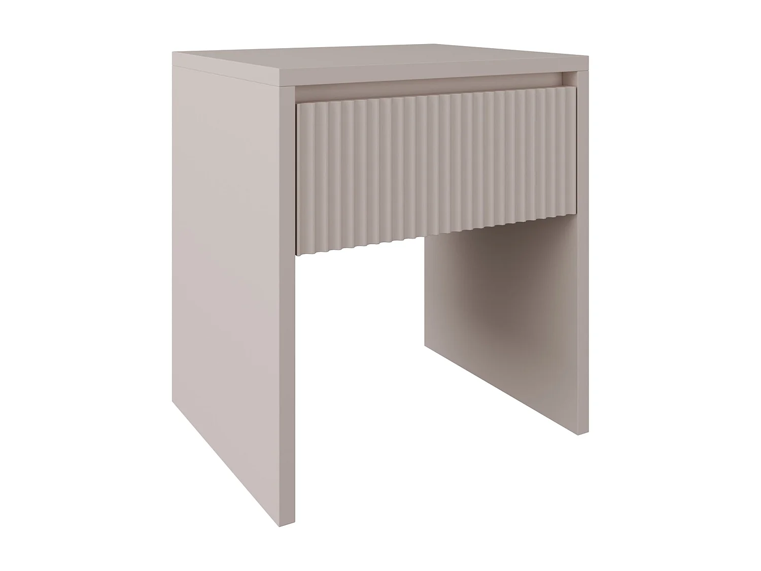 Nachttisch 1-Schublade - Kaschmir - 45 cm - VEMMI