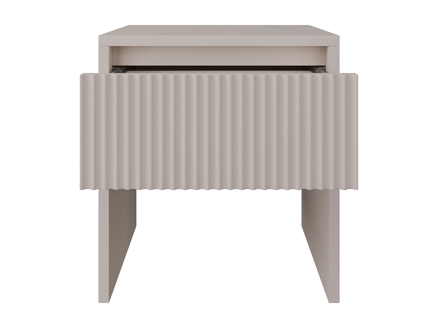 Nachttisch 1-Schublade - Kaschmir - 45 cm - VEMMI