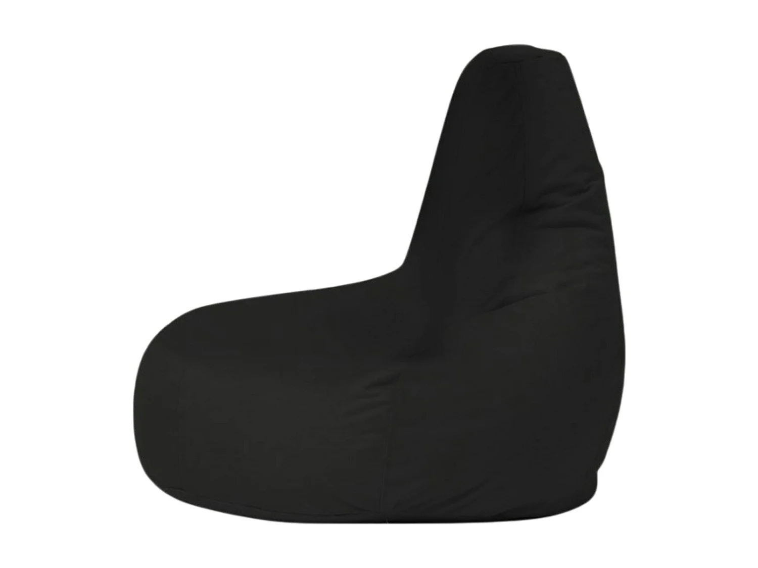 Pouf poire extérieur noir ARTA