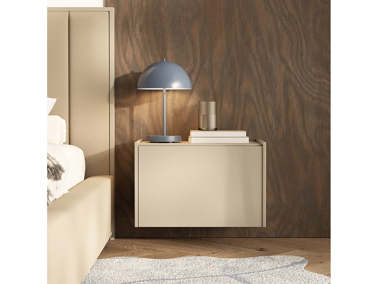 Nachttisch hängend oder stehend - Kaschmir - 62 cm - MAGRO