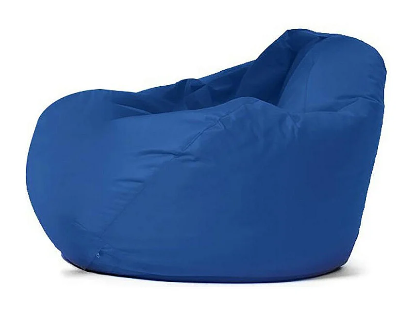 Pouf poire XXL extérieur bleu ARTA