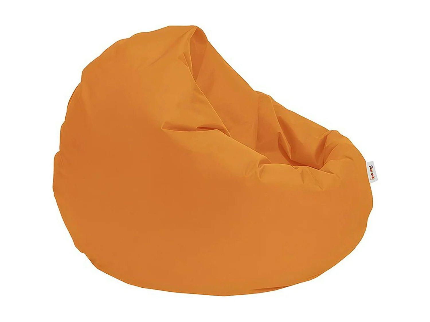 Pouf extérieur imperméable orange ARTA
