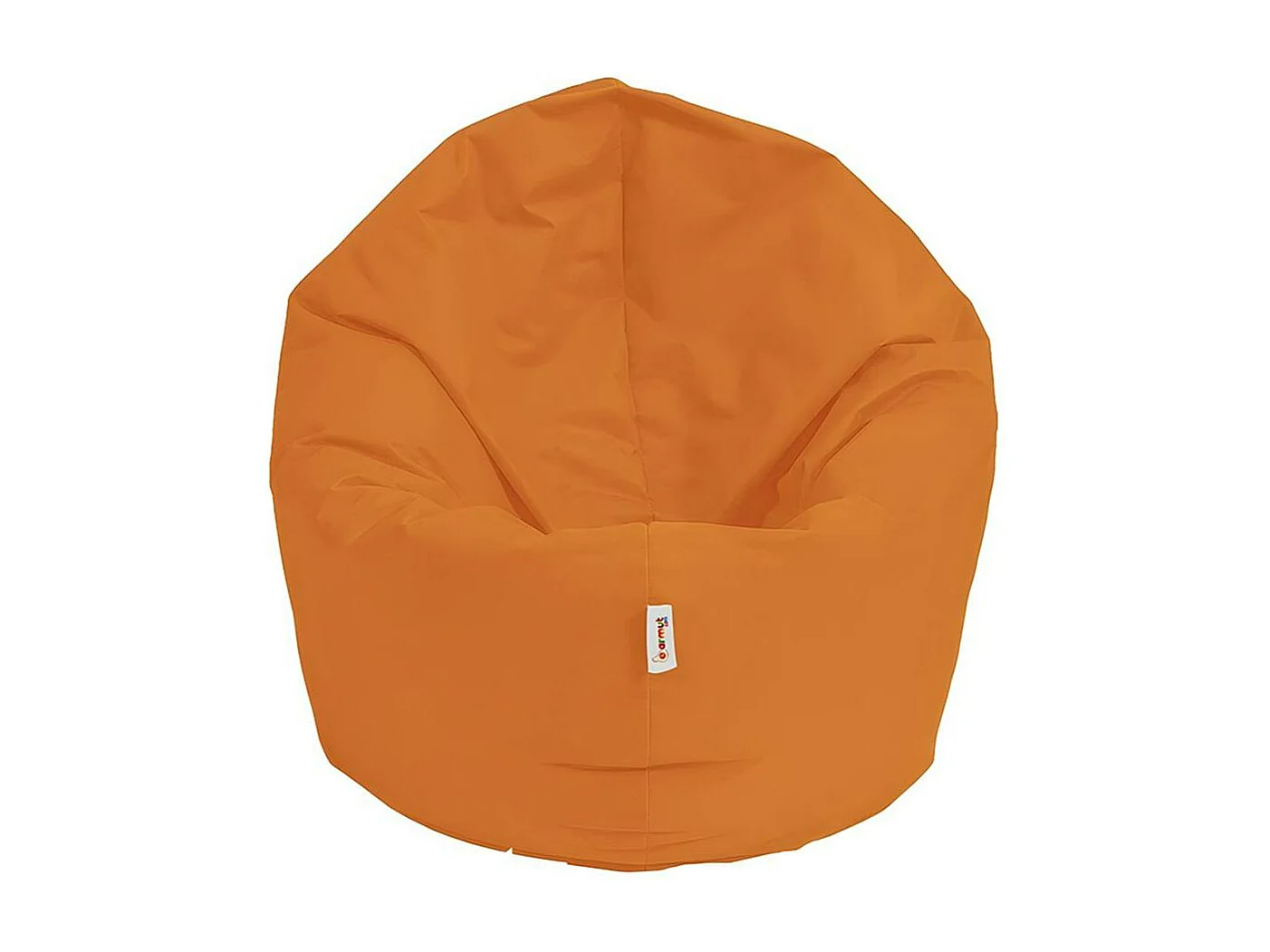 Pouf extérieur imperméable orange ARTA
