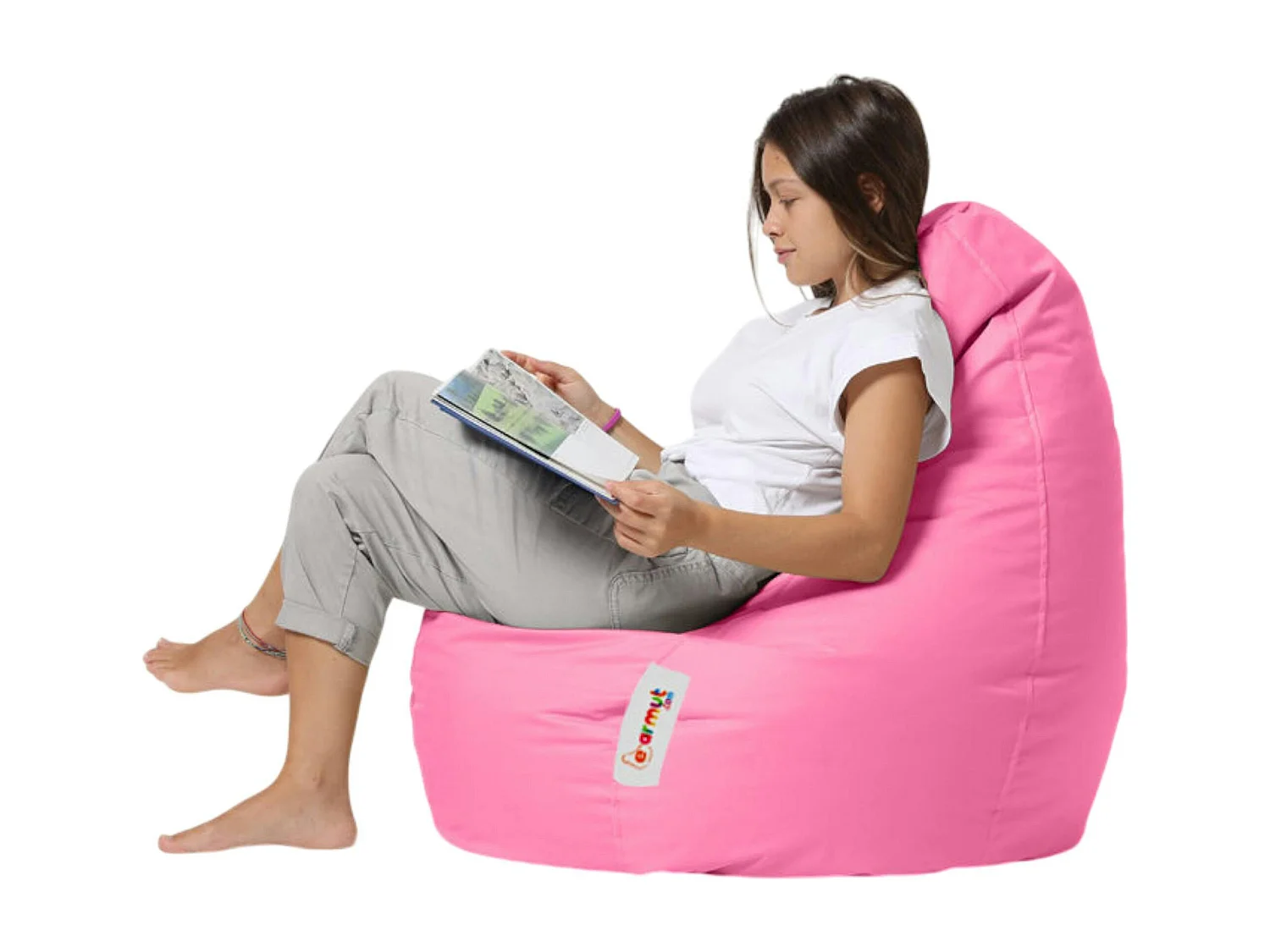 Pouf poire extérieur rose ARTA