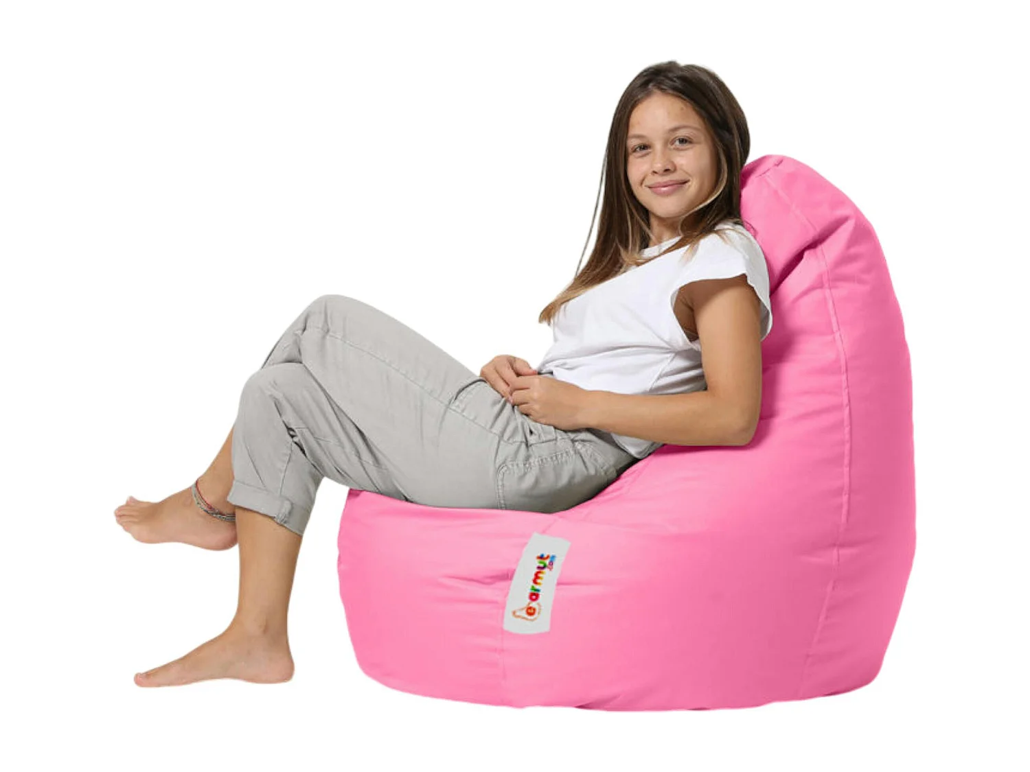 Pouf poire extérieur rose ARTA