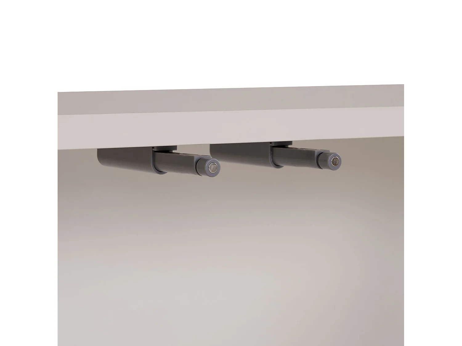 TV-meubel van crème hout "Aurelia" 180x32x45 cm, Scandinavisch design, 2 deuren, melamine afwerking