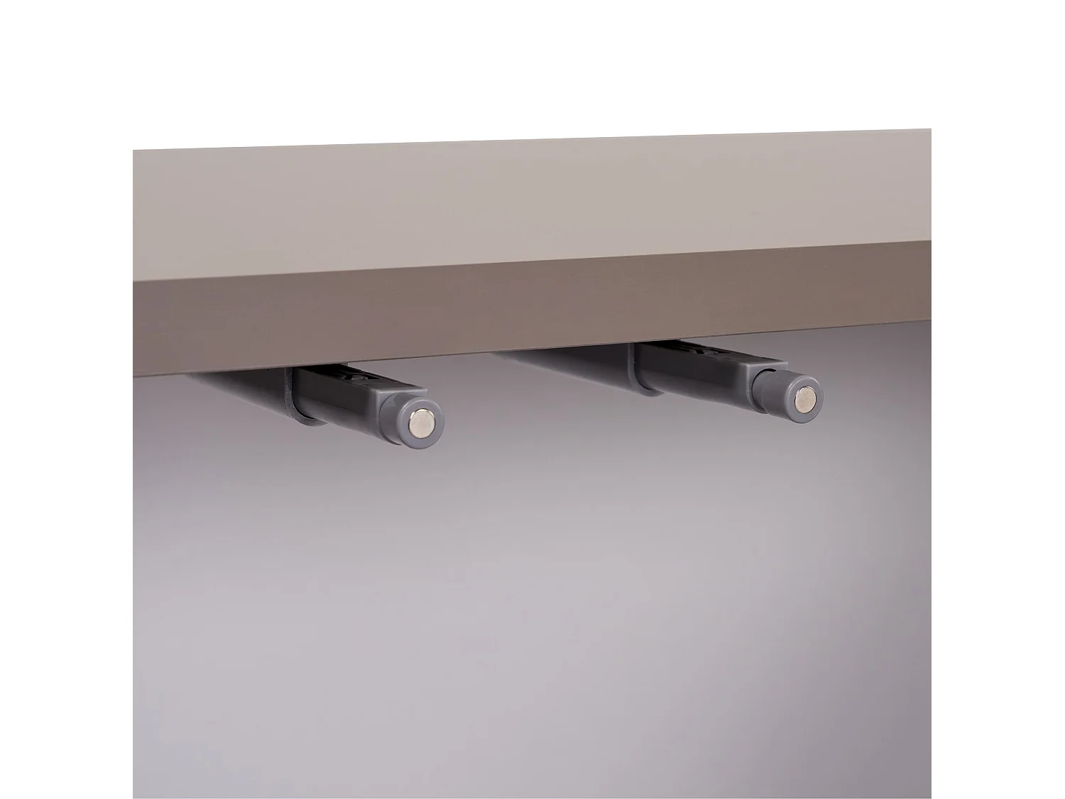 Moderne tv-meubel "Aurelia" 180 cm wit Atlas, geometrisch design, 2 deuren, robuuste melaminepanelen