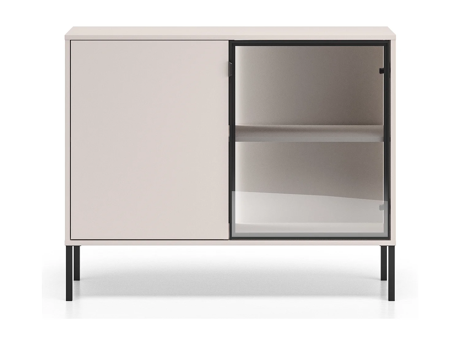 Dressoir 2-deurs - Kasjmier - 107 cm - BARNEE