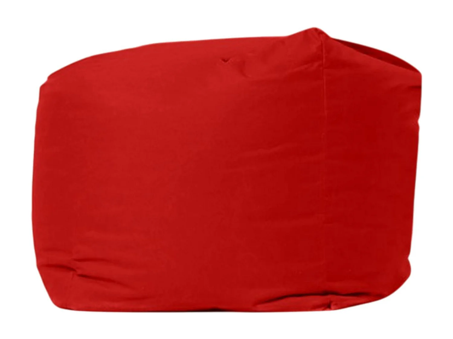 Pouf cube d'extérieur rouge ARTA