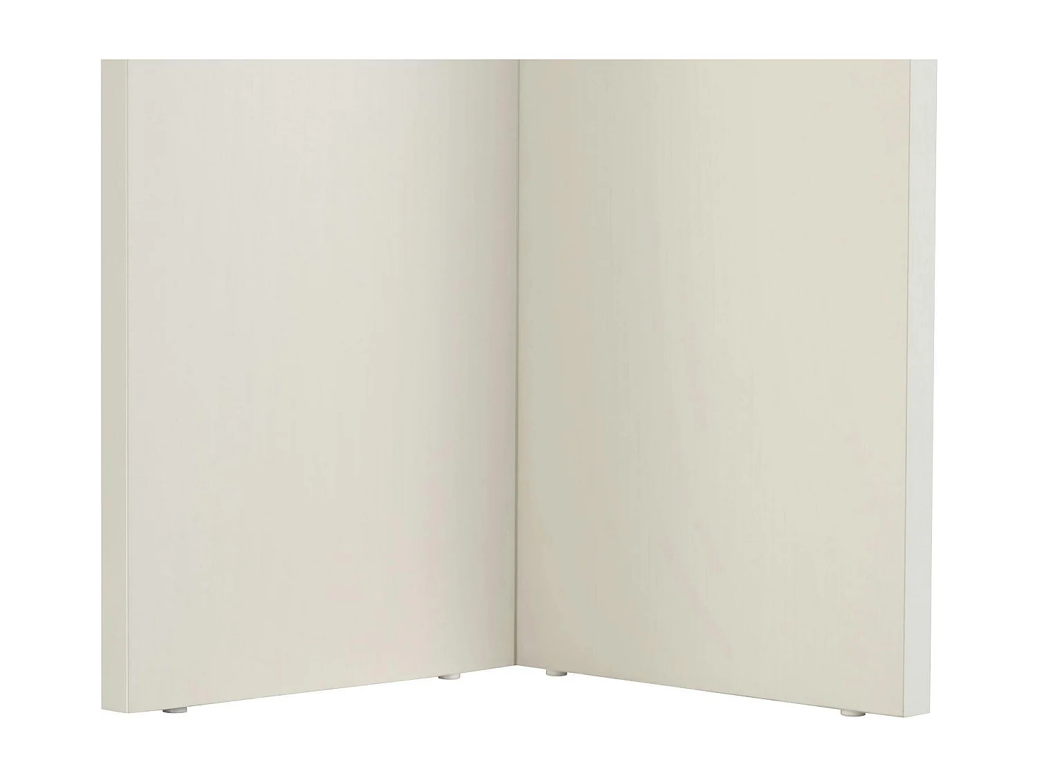 Table à manger blanche bords ronds 180 cm MARFA