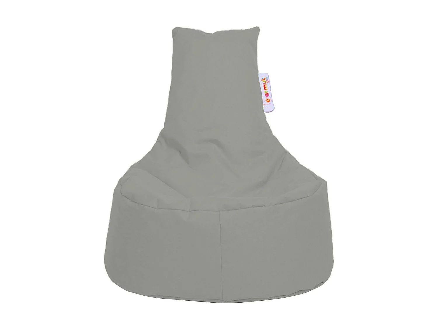 Pouf extérieur gris avec dossier ARTA