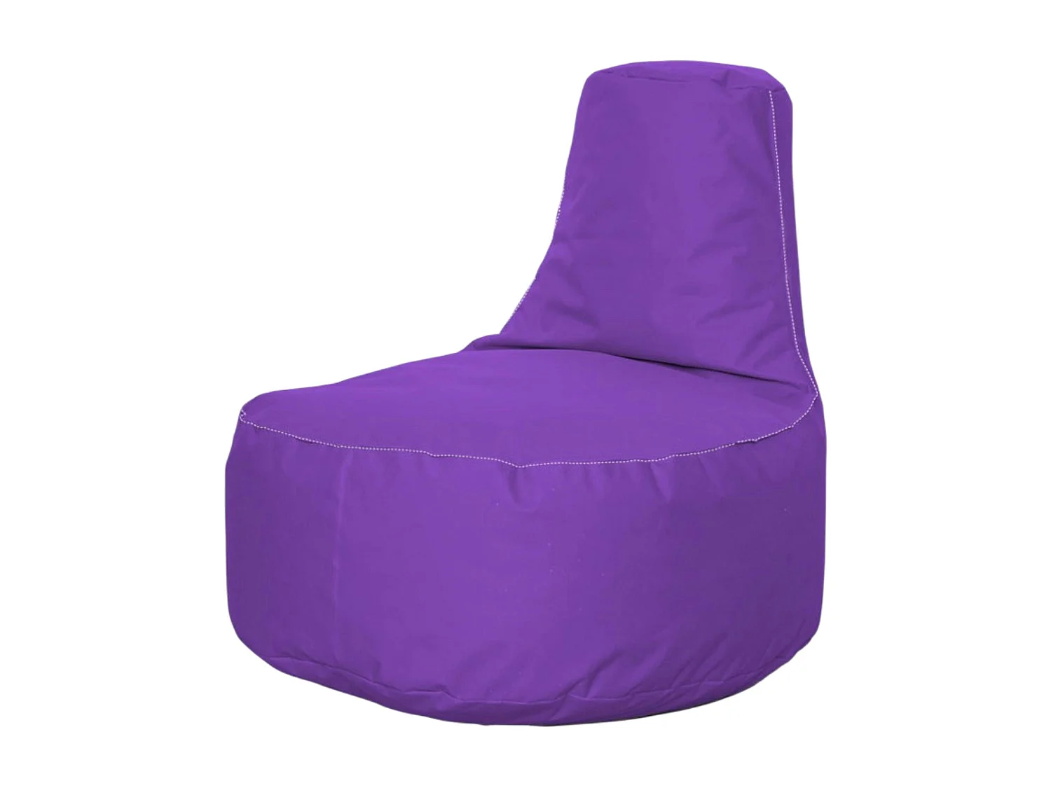 Pouf extérieur violet avec poches ARTA