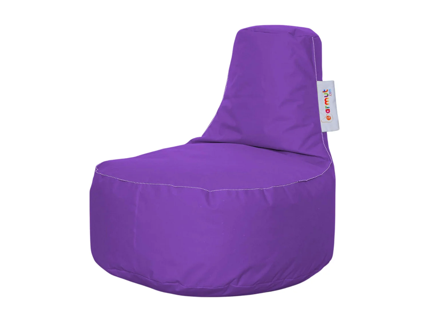 Pouf extérieur violet avec poches ARTA