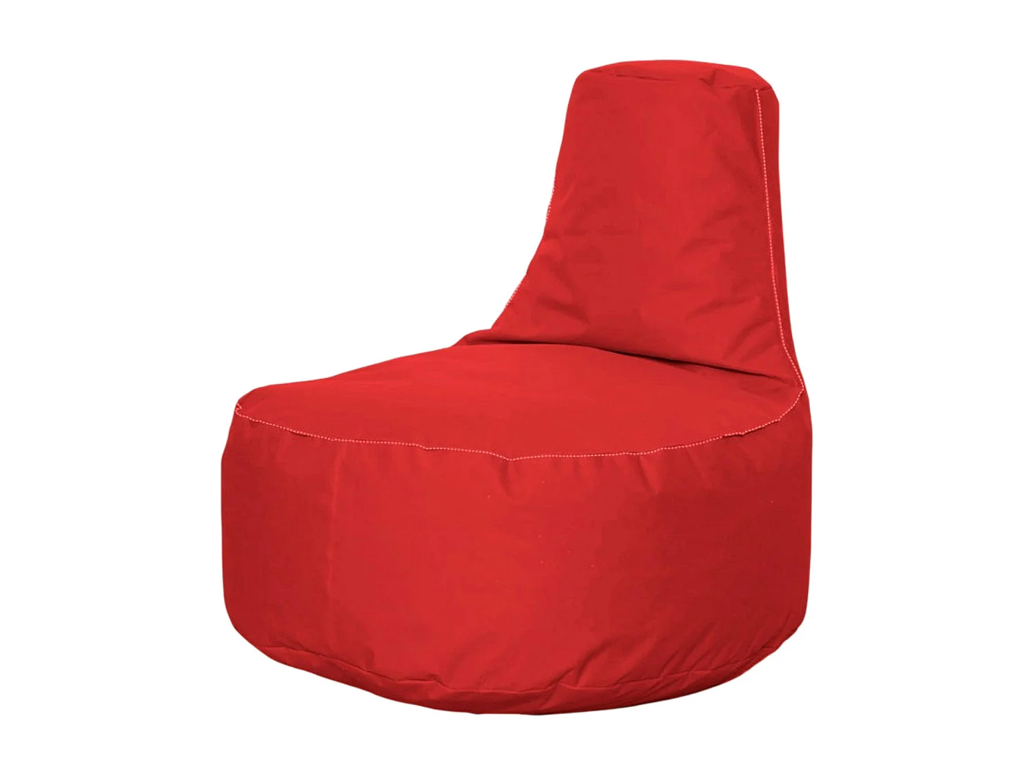Pouf extérieur rouge avec poches ARTA