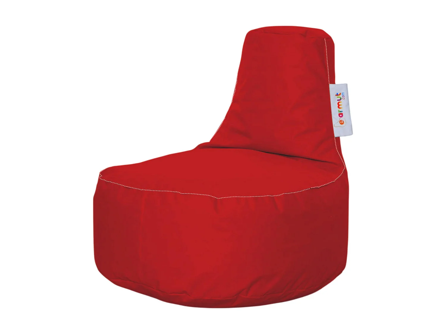 Pouf extérieur rouge avec poches ARTA